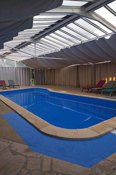 Hébergement avec piscine intérieure