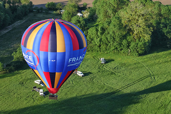 Vol montgolfière Fontainebleau